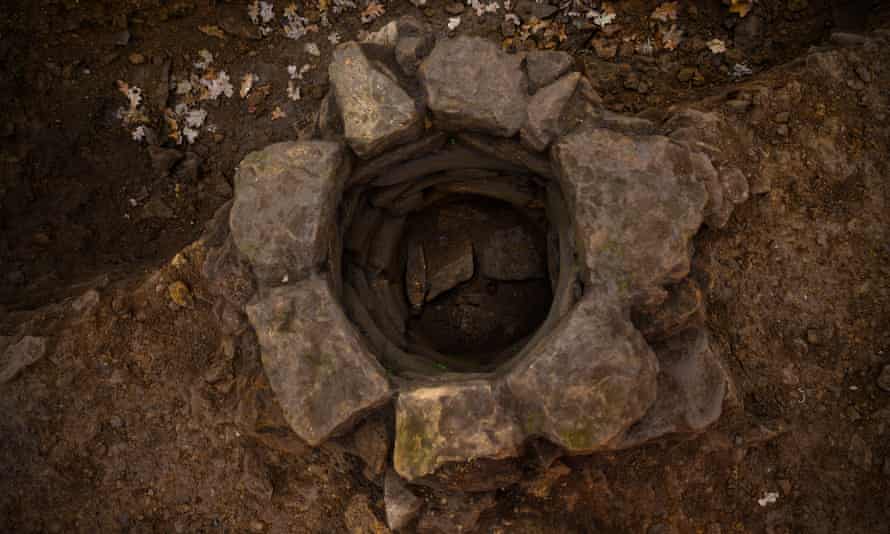 Below the surface: the well-preserved well at Blackgrounds.