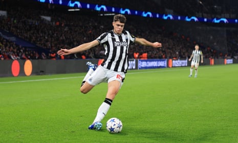 Newcastle's prodigy with the brilliant brain: the rapid rise of Lewis Miley | Newcastle United | The Guardian