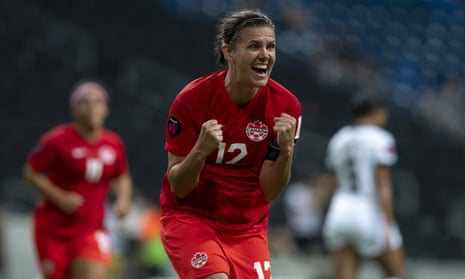 Christine Sinclair’s illustrious international career includes a record 190 goals for Canada in 327 games, an Olympic gold medal and six World Cup appearances.