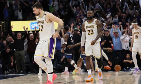The Lakers' Luka-LeBron era begins with a stumble, not a statement | Los Angeles Lakers | The Guardian