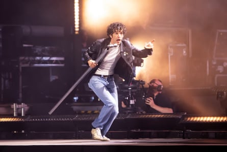 Splitting the G? Matty Healy of the 1975.