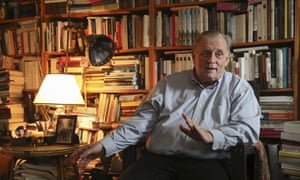 Edmund White in New York, 2019.
