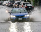 Maryland boy dies after being trapped in storm drain as rains drench east coast