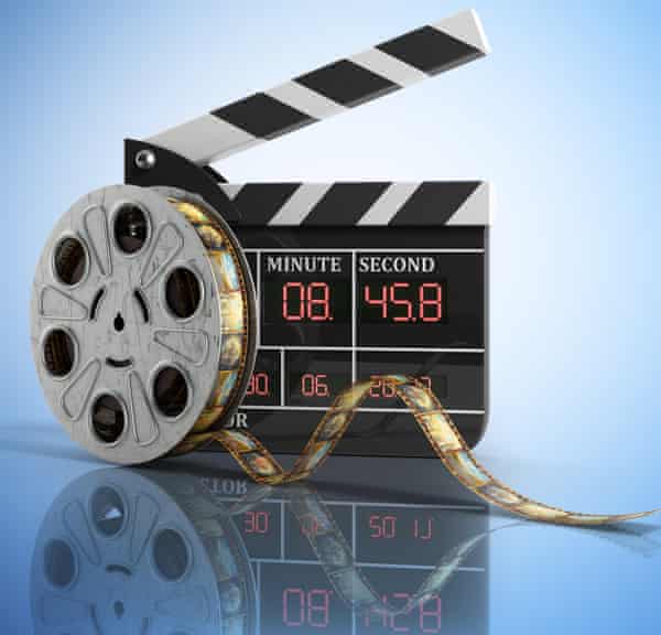 Movie clapper board