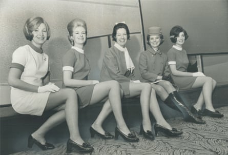 Air Canada flight attendants from the 60s