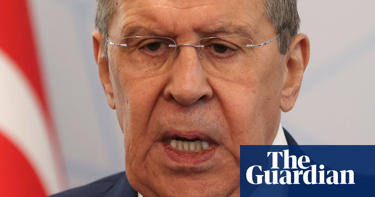 Ukrainian journalist confronts Russia’s Sergei Lavrov with grain theft claim – The Guardian