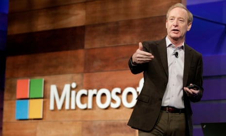 Microsoft president and chief legal officer, Brad Smith