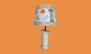 Minnie Mae Stott column of strength lamp base