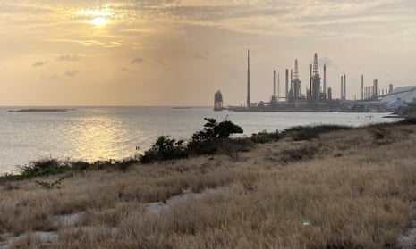 Aruba’s state-owned refining company Refineria di Aruba (RdA) in San Nicolas.