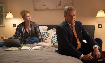 Married to a tabloid editor … Kingston and Bonneville in Douglas in Cancelled.