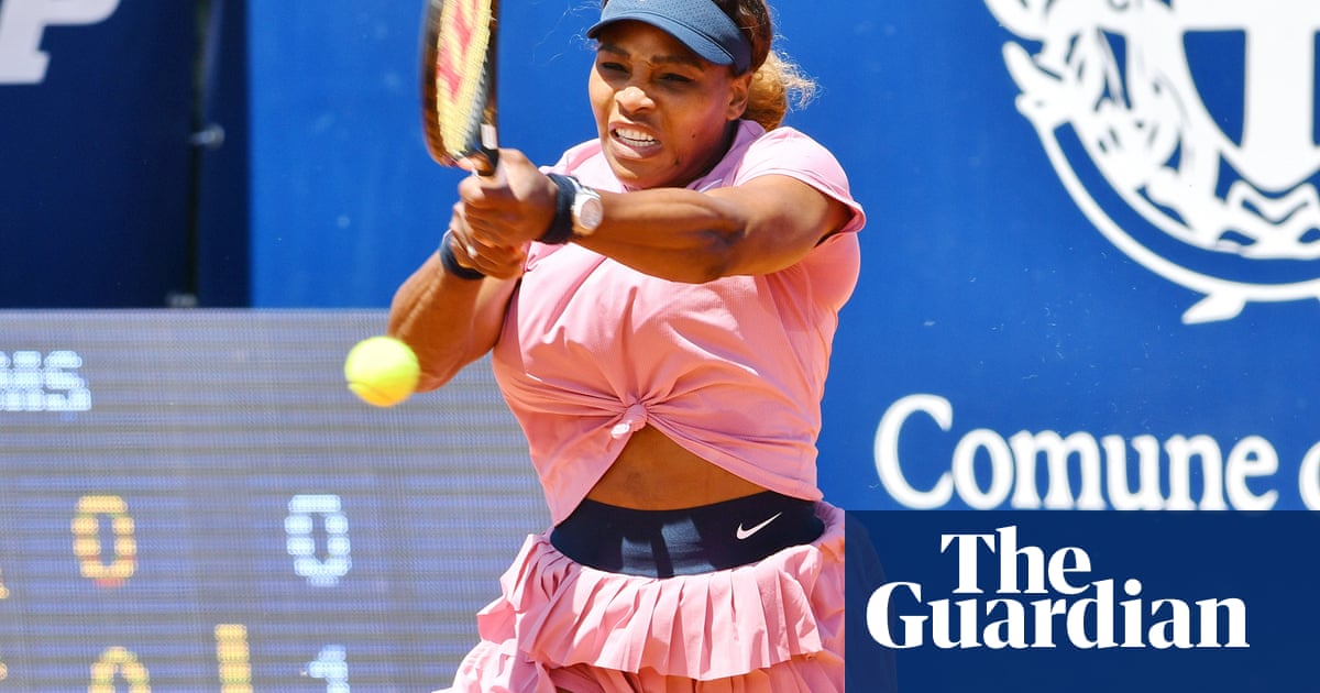 Serena Williams’ French Open preparations hit by defeat in Parma