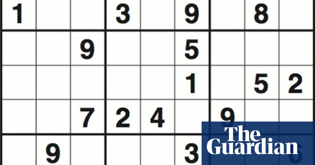 Observer Sudoku The Guardian Observer Sudoku The Guardian
