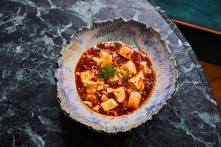 ‘Bought in bulk’? House of Ming’s mapo tofu.