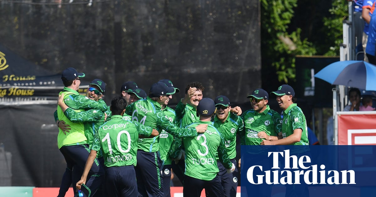 Ireland rattle through India to claim first ever win over world T20 champions