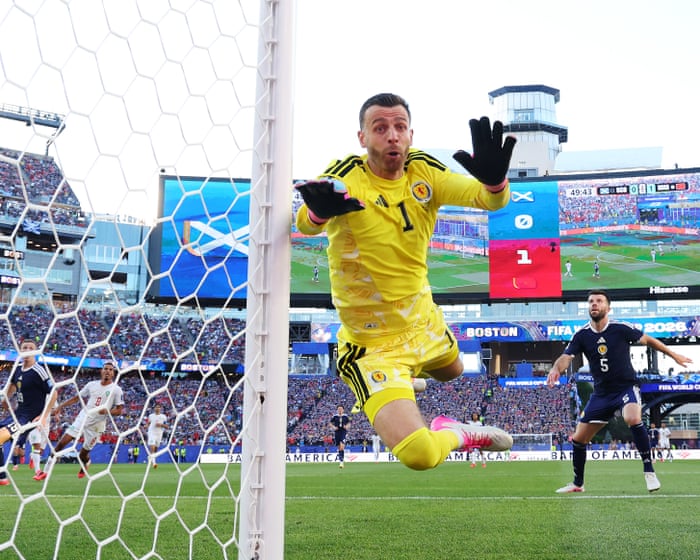 World Cup 2026: Scotland fall flat; USA into knockouts; Turkey’s exit and Almíron’s red for covering mouth – live