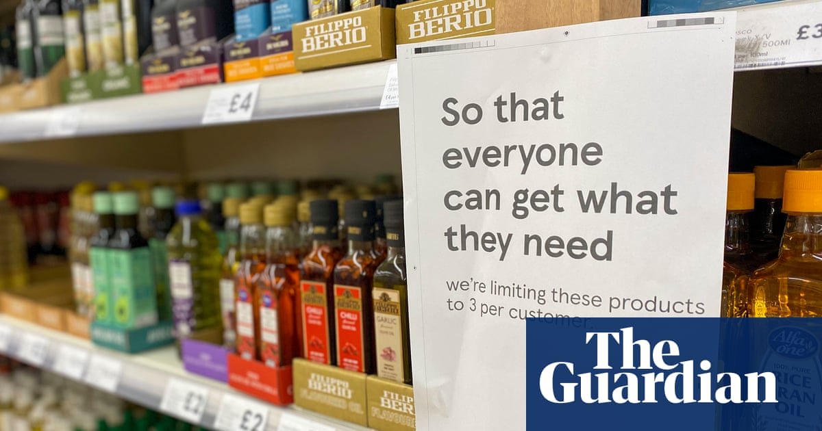 Why are UK supermarkets rationing cooking oil?