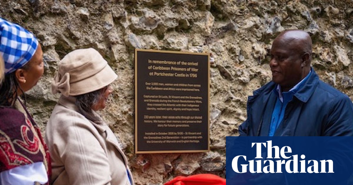 Plaque telling story of African-Caribbean prisoners in Britain stolen within days
