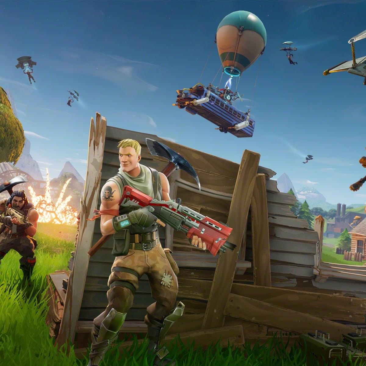 Developer Of Hit Video Game Fortnite Sued For Alleged Copyright Infringement Games The Guardian