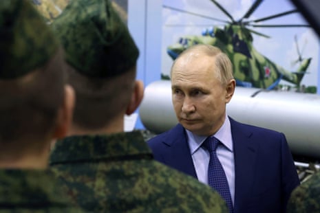 Russia-Ukraine war live: Putin rules out attacks on Nato countries | Ukraine