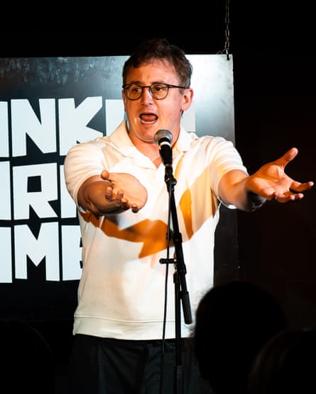 Chris Cantrill performing Rewilding at the 2026 Edinburgh fringe.