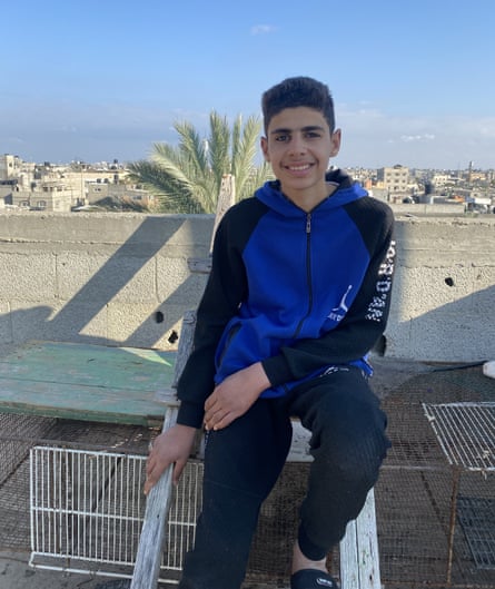 Ghada’s nephew Bashar, also 13.