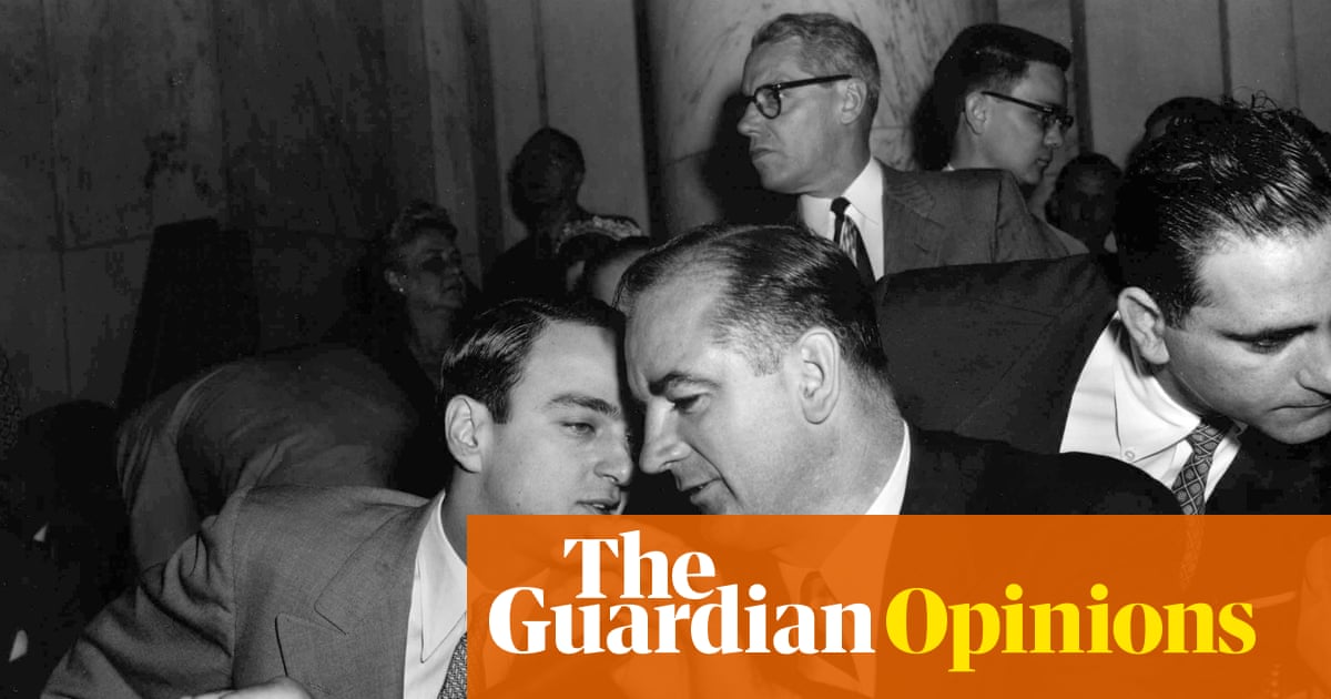 Joe McCarthy walks so Trump can run the loyalty-purge speedrun any% with better surveillance and worse lawyers.