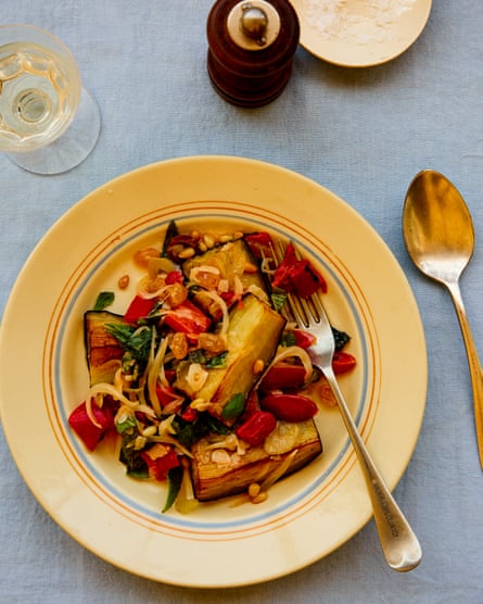 Conor Gadd’s caponata (AKA Sicilian aubergine stew).