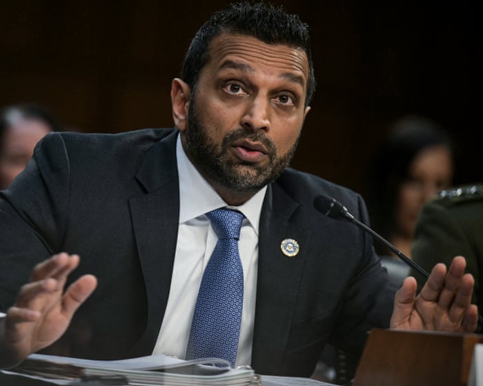 Kash Patel sues the Atlantic over article alleging excessive drinking