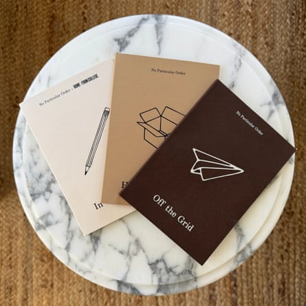 A product photo of No Particular Order Journals