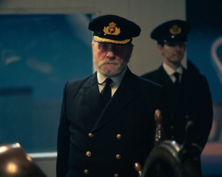 Capt Smith realising his fate in Titanic Sinks Tonight