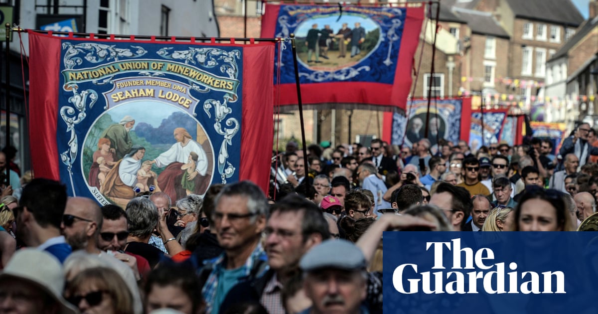 ‘There is anger’: Durham miners’ gala returns amid cost of living crisis