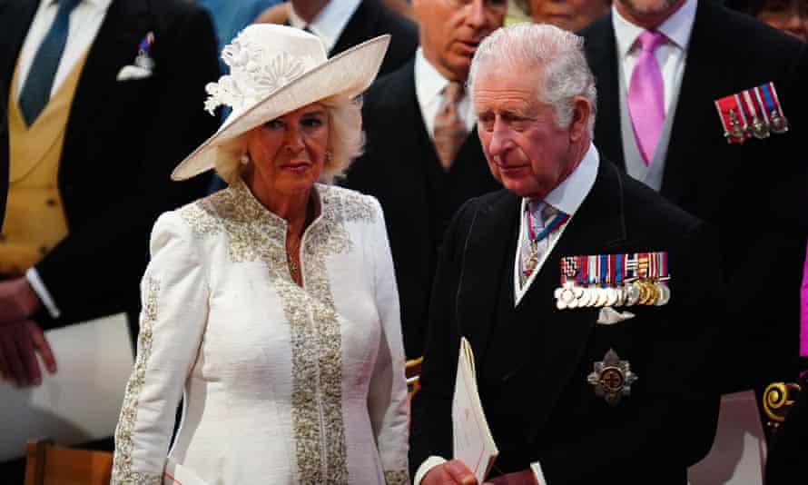 The Duchess of Cornwall and the Prince of Wales