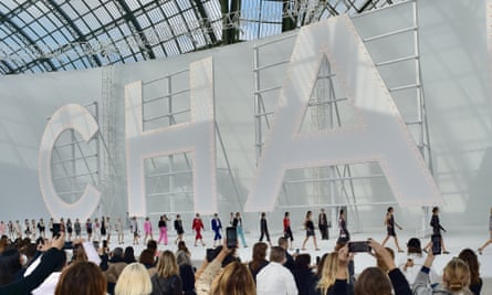 Chanel And Louis Vuitton Veer Between Future And Past Paris Fashion Week The Guardian