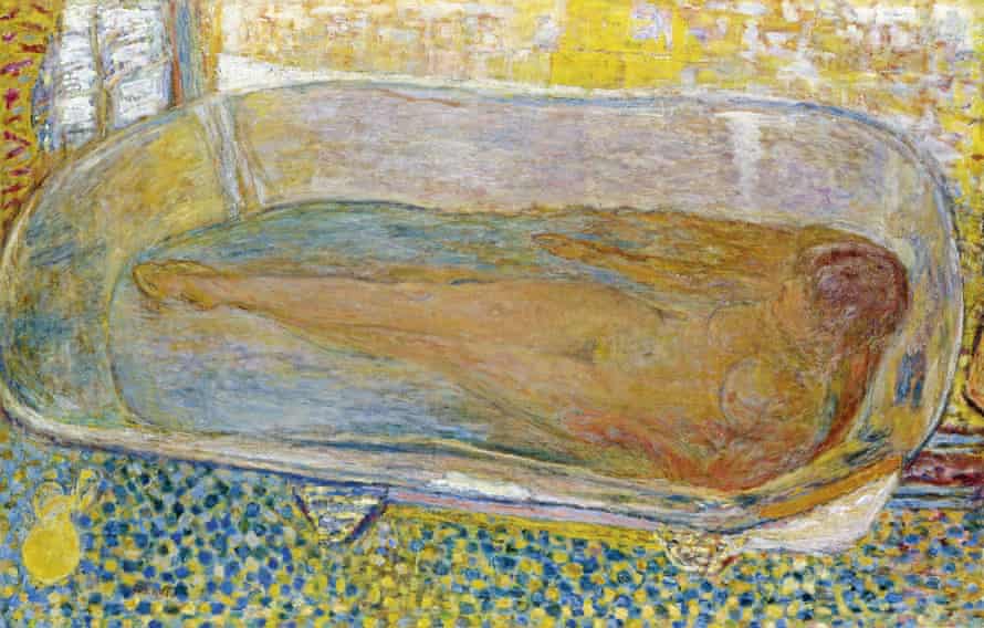 Big Bathtub (Nude), painted by Pierre Bonnard between 1937-1939.
