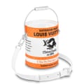 Louis Vuitton paint pot bag.