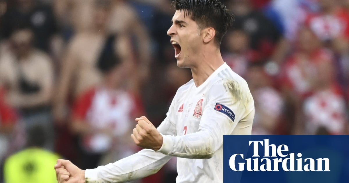Spain’s Álvaro Morata finds something extra to beat Croatia in thriller