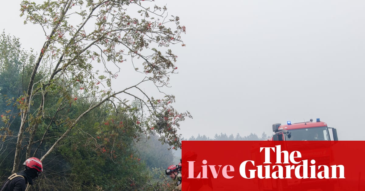 Wildfires rage in France and Greece as Belgium tackles enormous blaze – Europe live