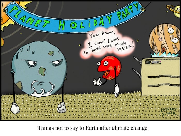 Climate Change Christmas Cards Environment The Guardian