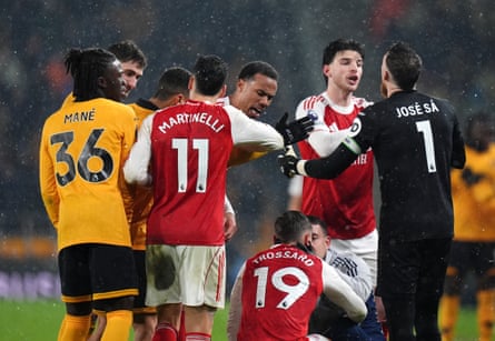 Leandro Trossard’s injury at Wolves seemed to invoke opprobrium from the home side