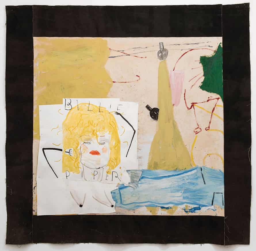 Billie Piper (A Combo Painting), 2014, by Rose Wylie
