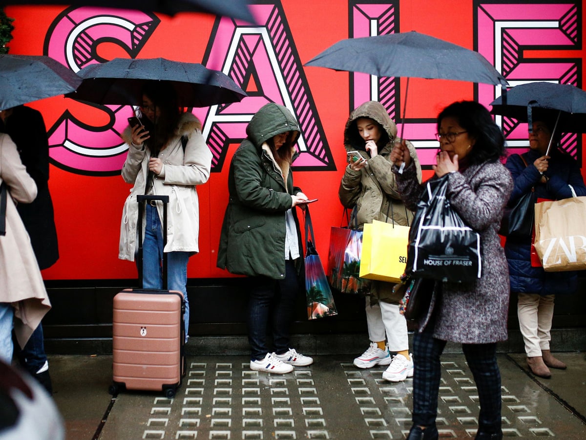 I Only Buy Second Hand Rain And Climate Crisis Deter Boxing Day Shoppers Retail Industry The Guardian
