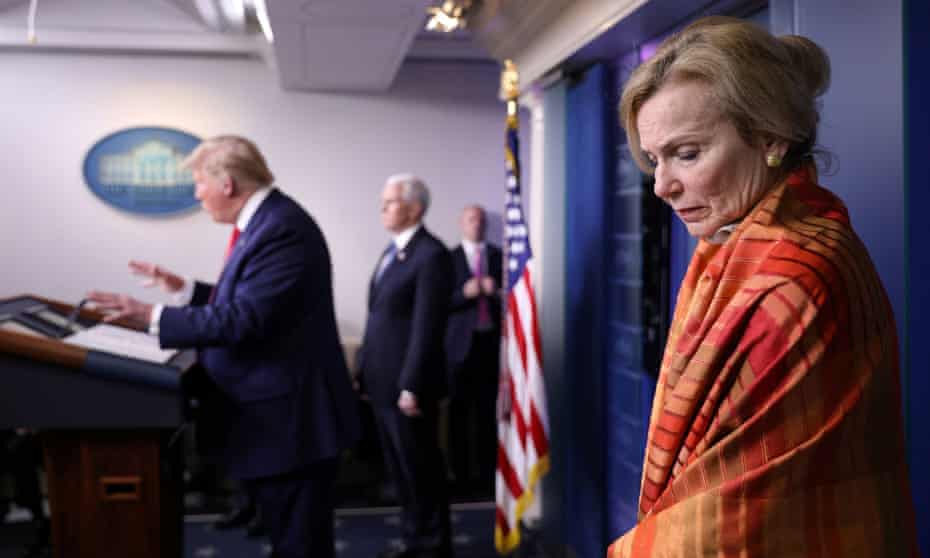 Trump claim of disinfectant to treat Covid ‘a tragedy on many levels’ – Birx – The Guardian Trump claim of disinfectant to treat Covid ‘a tragedy on many levels’ – Birx – The Guardian