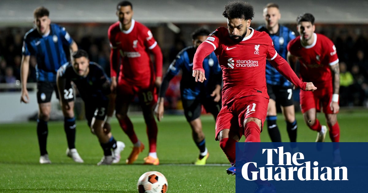 Liverpool comeback falls short against Atalanta despite early Salah goal | Europa League | The Guardian