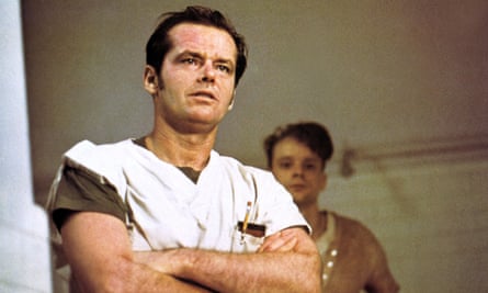Misinformed … One Flew Over the Cuckoo’s Nest, starring Jack Nicholson.
