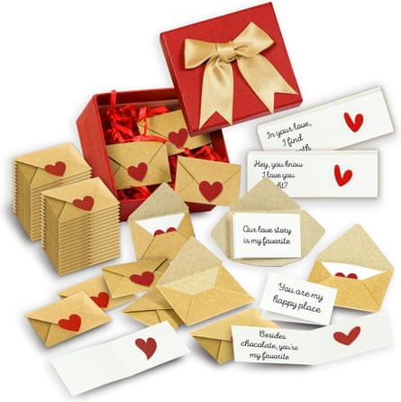Stofinity 60 Mini Love Notes With Envelopes