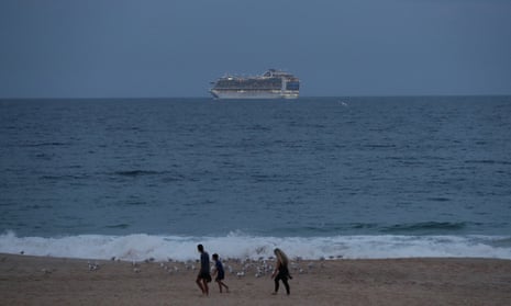 Ruby Princess has left Port Kembla and is heading to the Philippines.