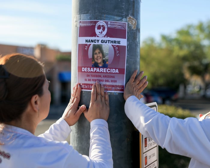 Two men to file wrongful arrest lawsuit over Nancy Guthrie disappearance case