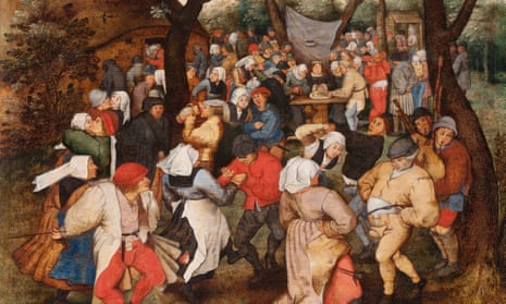 A second-rate simulacrum … Pieter Brueghel the Younger’s painting Wedding Dance in the Open Air.
