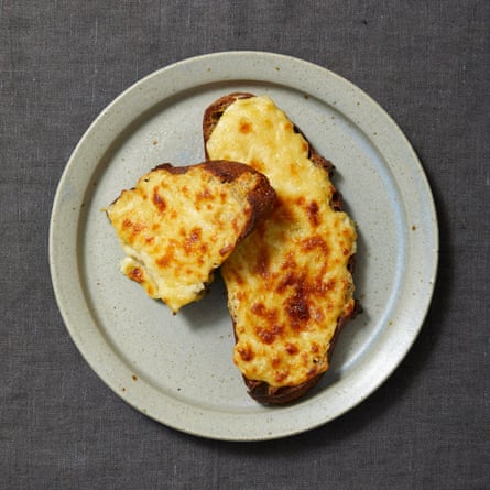 More than cheese on toast: Tommy Heaney’s Welsh rarebit.