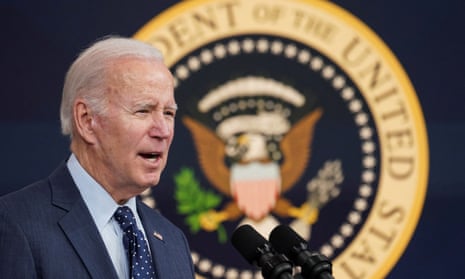 Biden says three objects shot down over US ‘most likely’ private, and not more Chinese spy balloons – live Biden in Washington on Thursday.